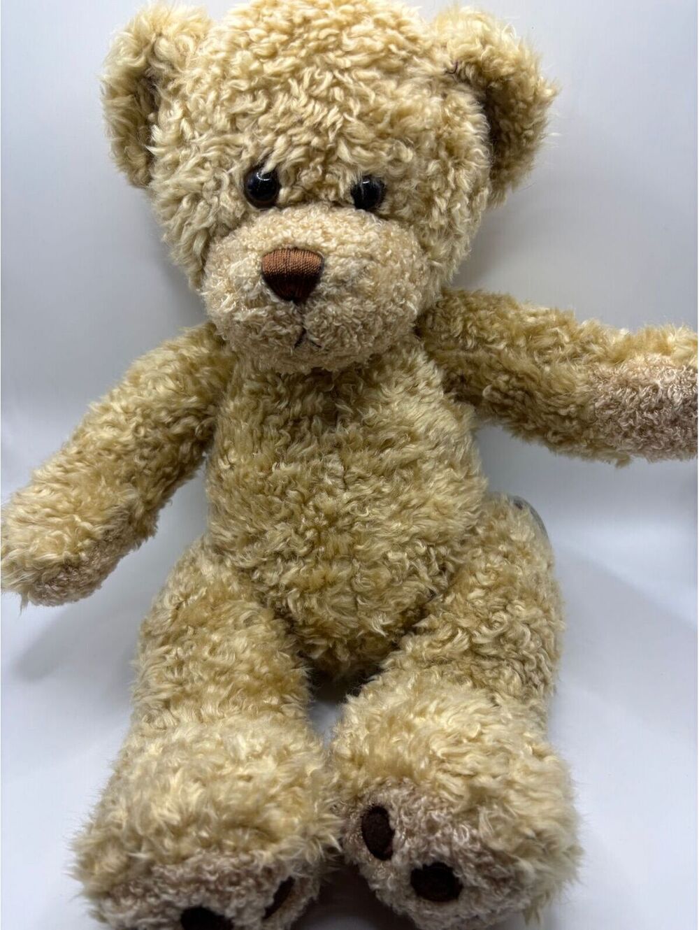 2011 Retired BAB Classic Curly Hair Stuffed Teddy Bear